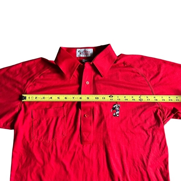 Vintage Disney Fashions Men's Medium Mickey Mouse Golf Polo Shirt - Picture 7 of 10